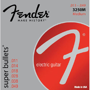 Fender Super Bullets Medium 11-49 Electric Guitar Strings