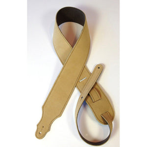 Franklin Strap, 2.5" Pure Suede Leather, Honey Color