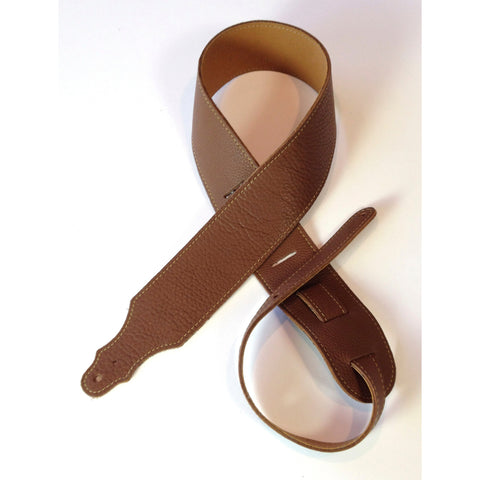 Franklin Strap, 2.5" Pure Glove Leather, Caramel