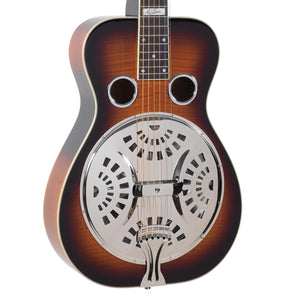 Recording King Phil Leadbetter Flame Maple Resonator