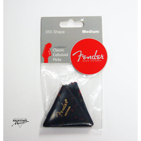 Fender "Triangle" Medium  355 Style Picks (12/Pack)