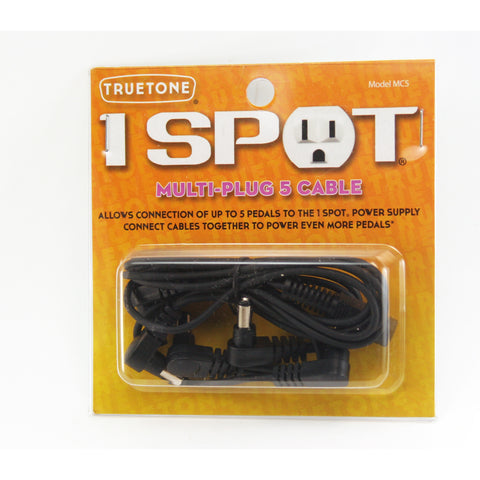 One Spot Multi-Effect Cable Set For Five Pedals