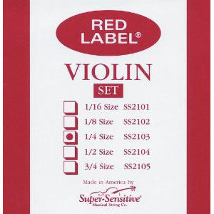 Red Label Violin 1/4 Set