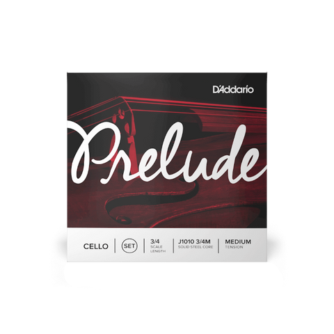 Prelude Cello 3/4 Medium String Set