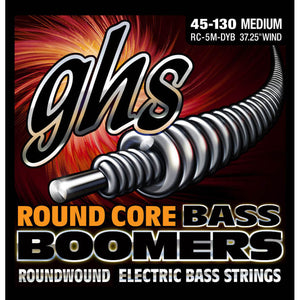 GHS Bass5 Boomers  Bass Strings 45-130