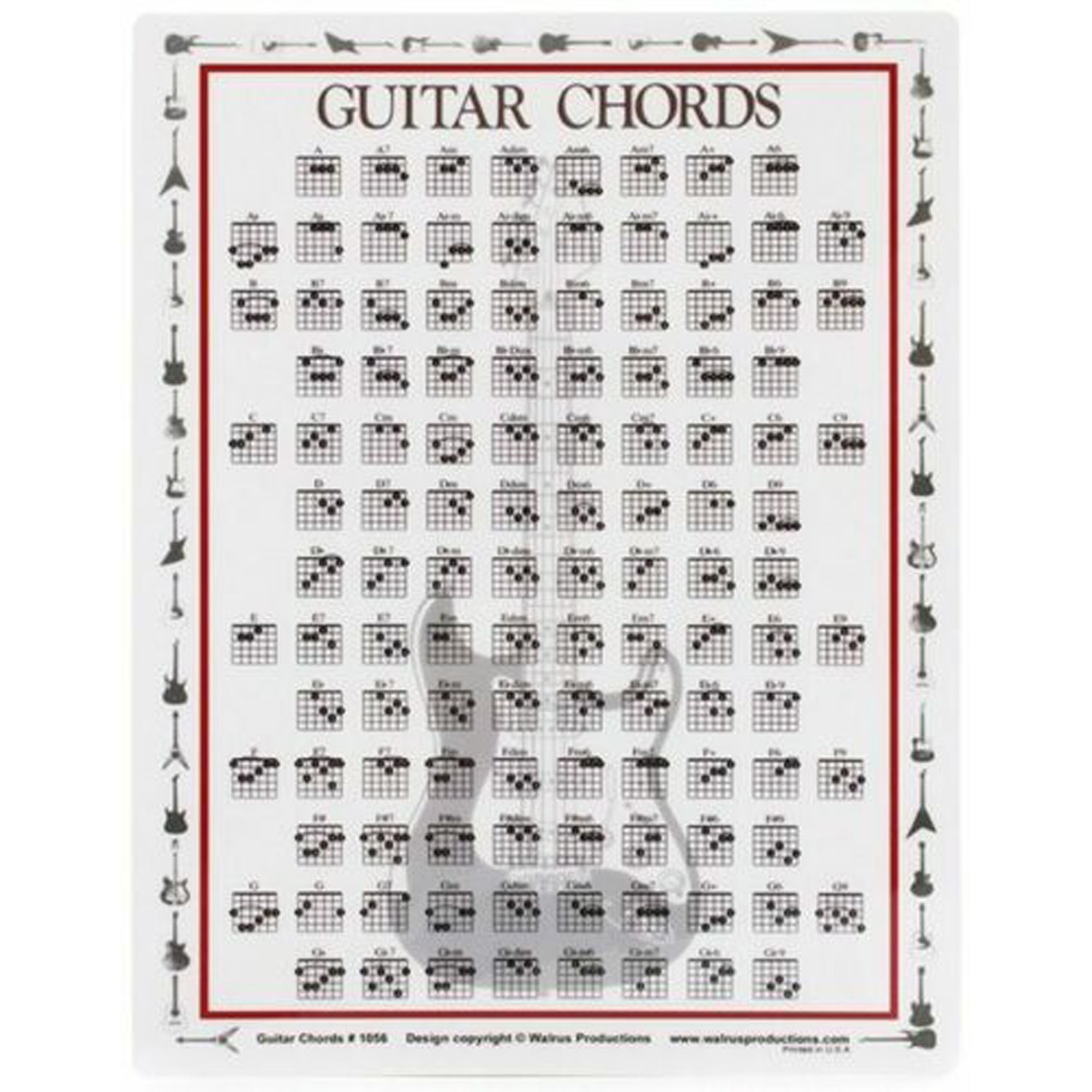 Guitar Chord Chart