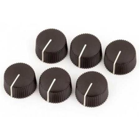 Brown Amp Knobs, Qty: 6