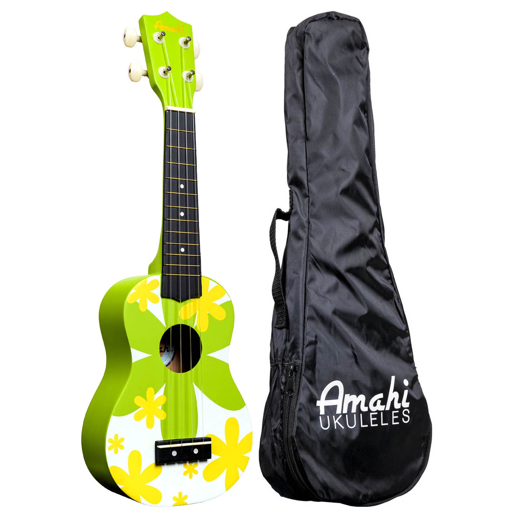 Amahi Green Flower Soprano Uke