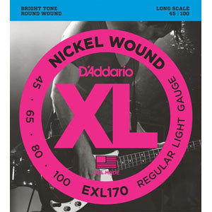D'Addario EXL170  45-100 Bass 4 String Set