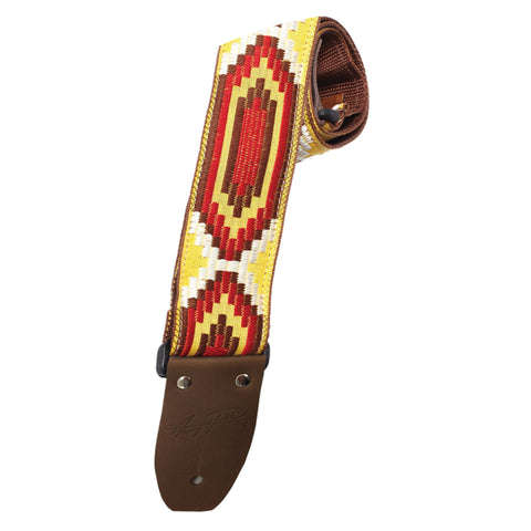 Henry Heller 2" Vintage Aztec Guitar Strap