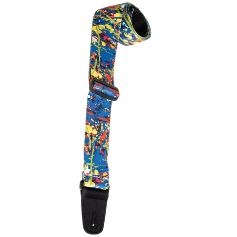Henry Heller 2" Sublimation Splatter Guitar Strap