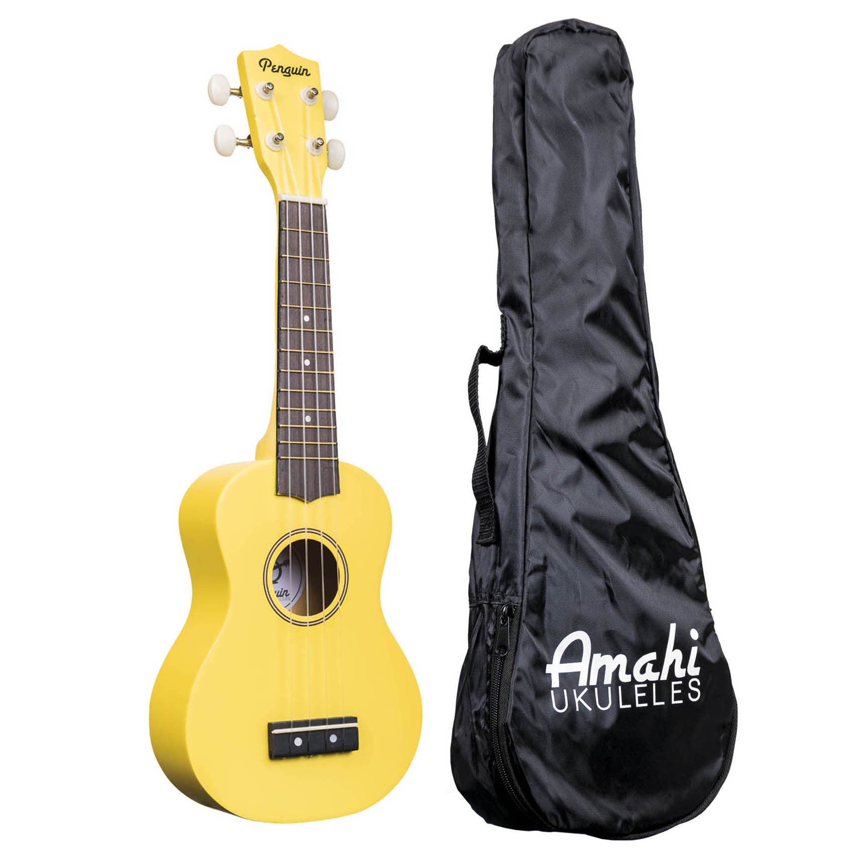 Amahi Penguin Yellow Ukulele