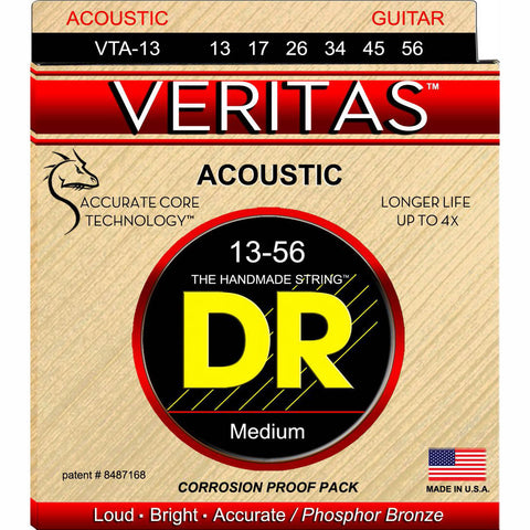 DR Veritas Coated Acoustic Strings 13-56