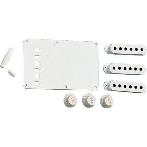 White Stratocaster Accessory Kit