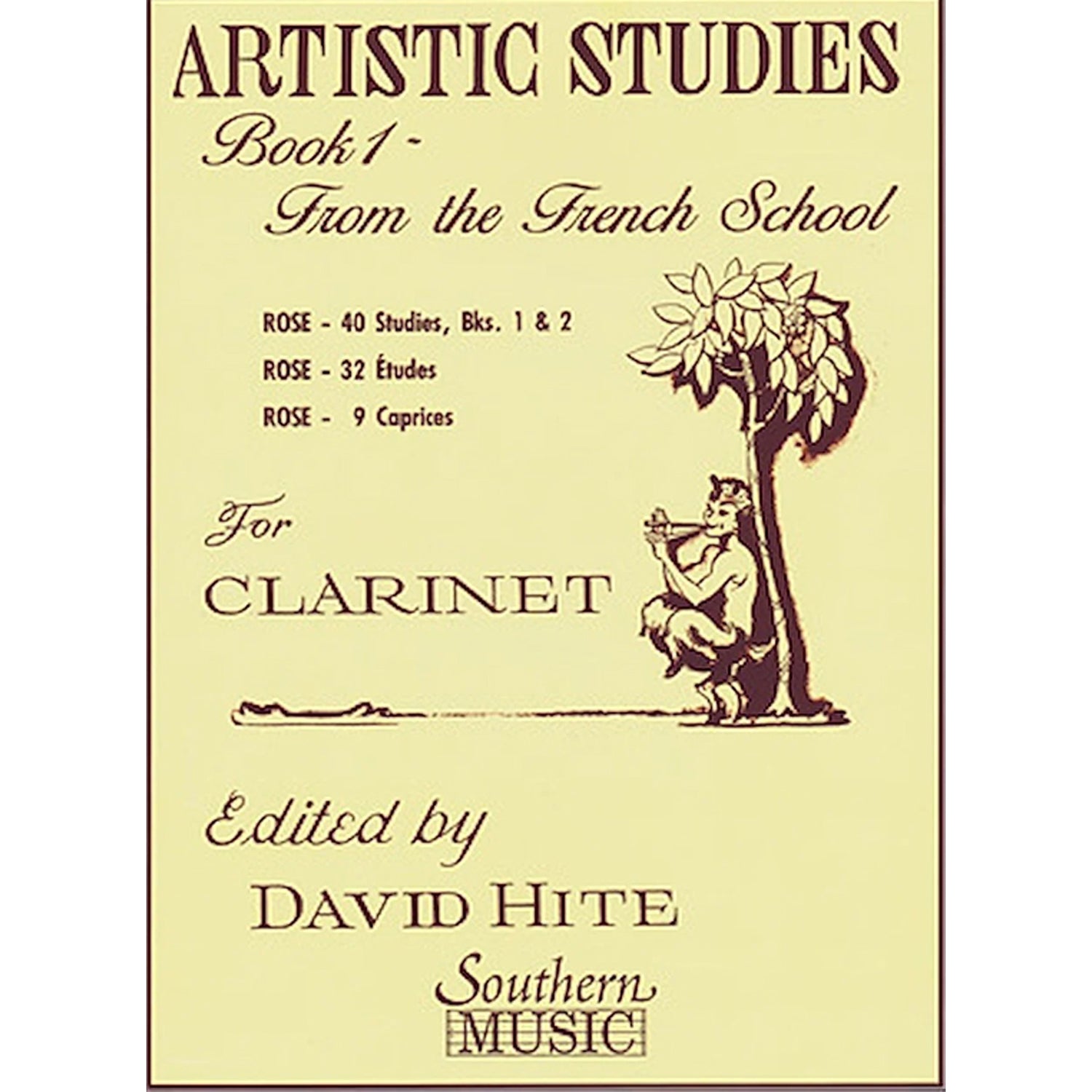 Artistic Studies Book 1 Clarinet