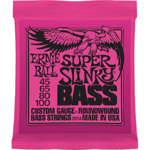 Ernie Ball Super Slinky 45-100 Electric Bass Strings