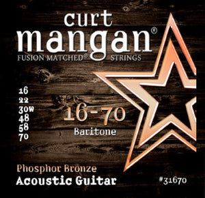 Curt Mangan Baritone Acoustic Guitar Strings