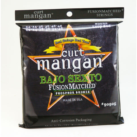 Curt Mangan Bajo Sexto Phosphor Bronze Strings (Cuerdas)