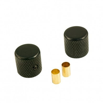 WD Black Barrel Knobs With Set Screw, For Split and Solid Pots