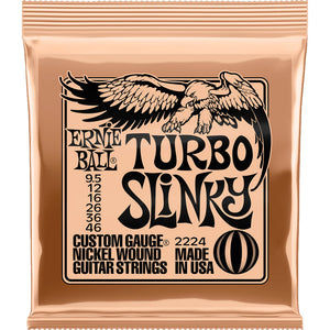 Ernie Ball Turbo Slinky 9.5-46 Electric Guitar String Set