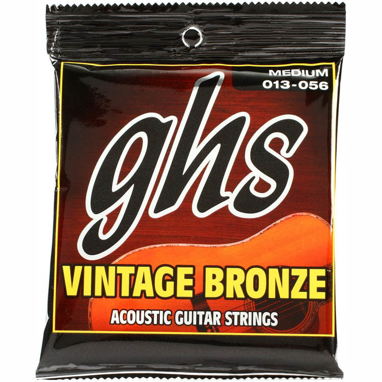 GHS Vintage Bronze Medium  Acoustic Strings  13-56