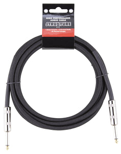 Strukture 10' Woven Instrument Cable, Lifetime Warranty
