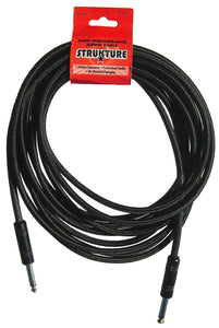 Strukture 18.6' Woven Instrument Cable, Lifetime Warranty