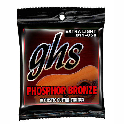 GHS Phosphorus Bronze  XL  Acoustic Strings  11-50