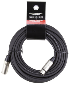 Strukture 50' XLR Microphone Cable, Lifetime Warranty