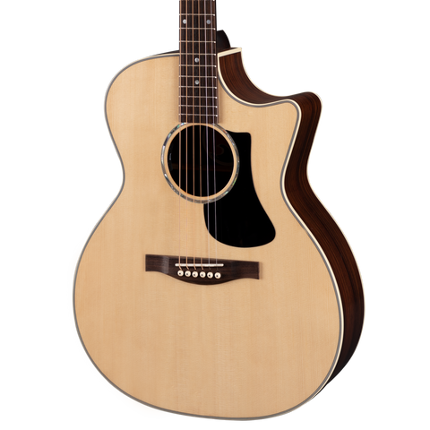 Eastman PCH2-GACE Acoustic Guitar, Solid Top, Cutaway, Fishman Pickup