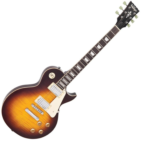 Vintage V100IT Solid Body, Set-Neck Electric Guitar