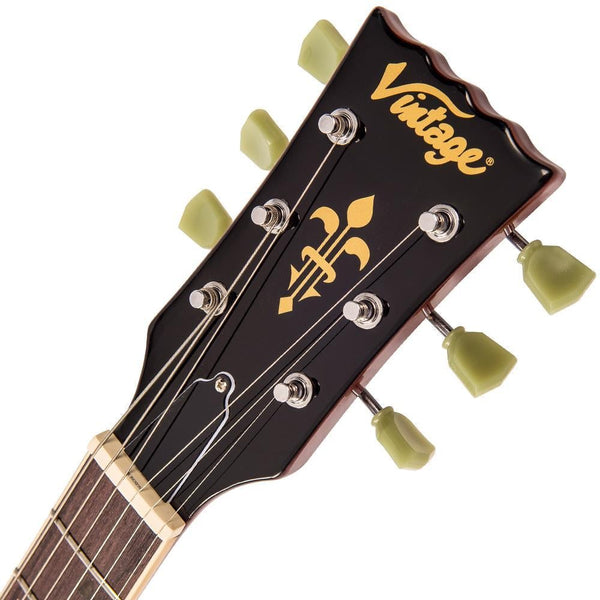 Vintage V100IT Solid Body, Set-Neck Electric Guitar