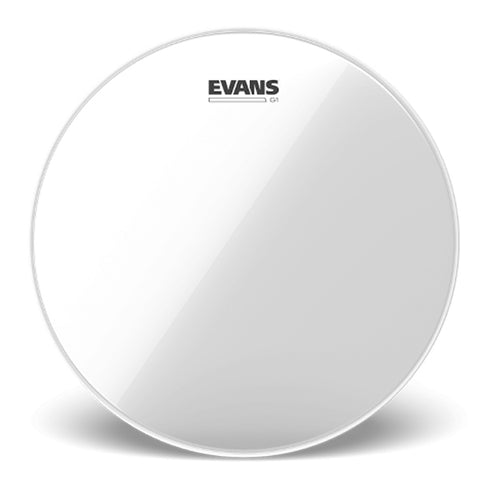 Evans 12" G1 Clear Resonant Drum Head