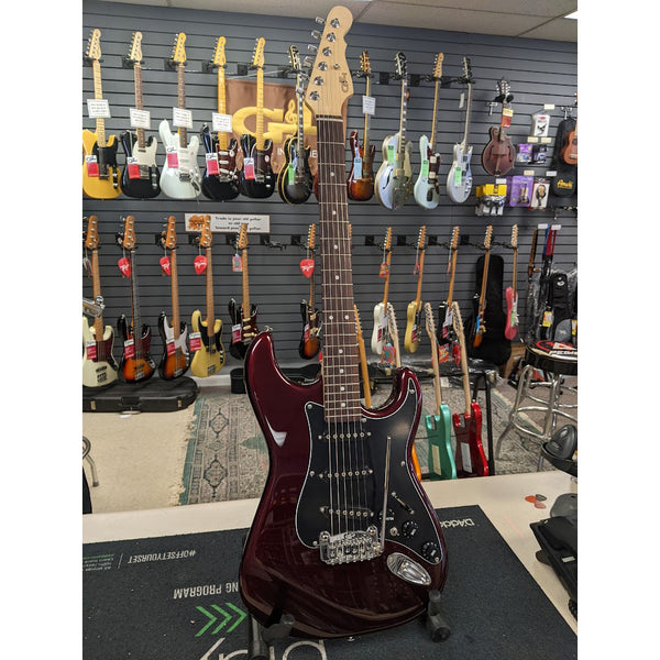 G&L USA Ruby Red Metallic S500 With Case