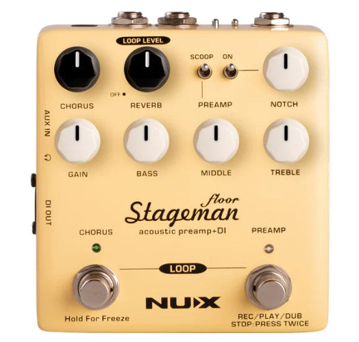 Nu-X Stageman Floor Acoustic DI