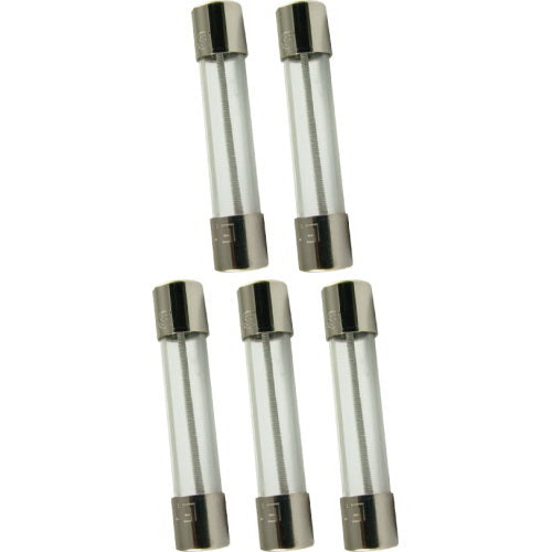 Fuse 5 Pack, .5A, .25" x 1.25"