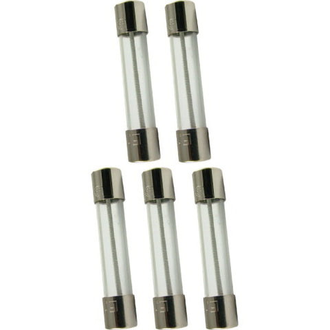 Fuse 5 Pack, 3A, .25" x 1.25"
