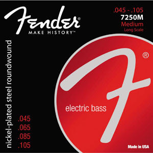 Fender Bass Roundwound 45-105 4 String Bass Strings