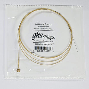 GHS Wound Bright Bronze Single String .048