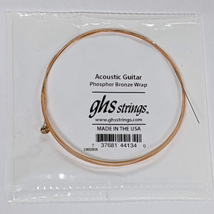 GHS Phosphor Bronze Wrap Single String .022