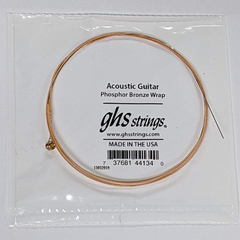 GHS Phosphor Bronze Wrap Single String .036