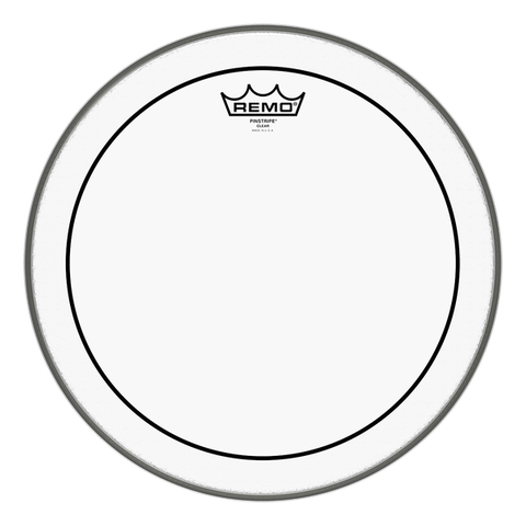 Remo 16" Pinstripe, Clear