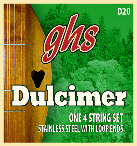 GHS Stainless, Loop End Dulcimer Strings